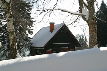 Image showing House in snow