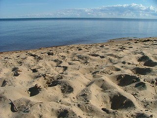 Image showing calm beach