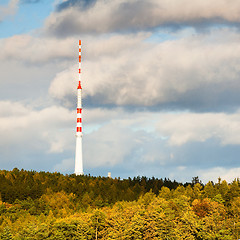 Image showing Television tower