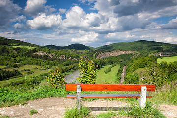 Image showing View of the valley