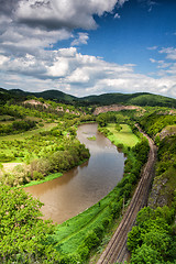 Image showing View of the valley