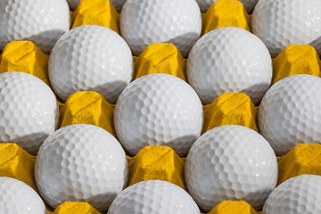 Image showing Golf balls 