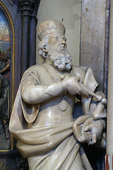 Image showing Statue of saint