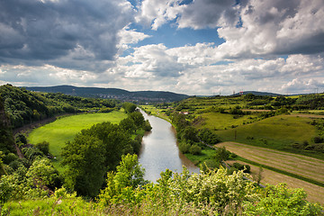 Image showing View of the valley