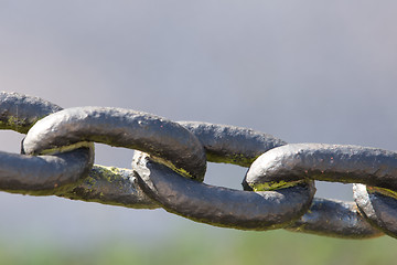 Image showing Old chain