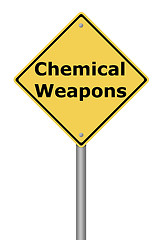 Image showing Warning Sign Chemical Weapons