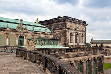 Image showing The famous palace in Zwinger in Dresden