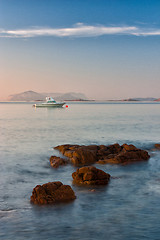 Image showing Sunrise on the Sardinia