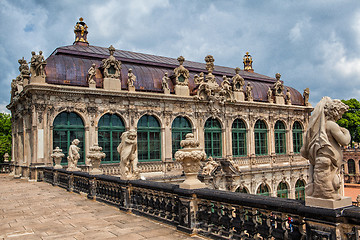 Image showing The famous palace in Zwinger in Dresden