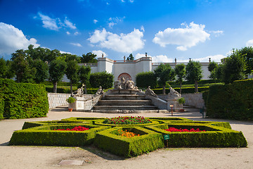 Image showing Garden park in Dobris