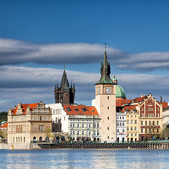 Image showing Famous place near the Vltava river