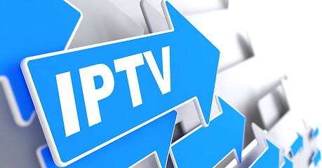 Image showing IPTV.  Information Concept.
