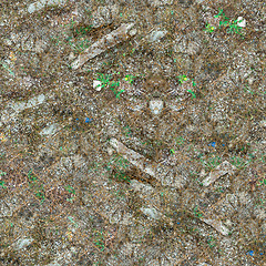 Image showing Seamless Texture of Contaminated Area.