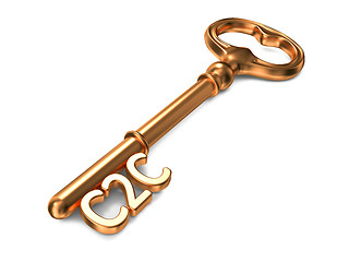Image showing C2C - Golden Key.