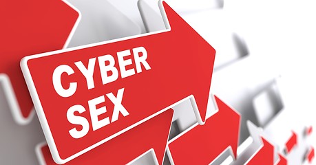 Image showing Cyber Sex Concept.