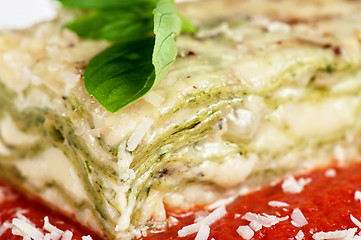 Image showing lasagna