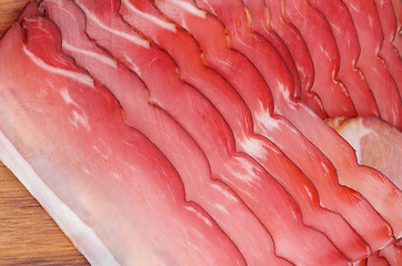 Image showing Slices of Smoked Pork