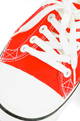 Image showing Red Gym Shoe