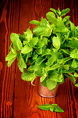 Image showing Mint Leafs
