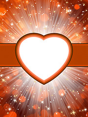 Image showing Valentine hearts St.Valentine's Day. EPS 10