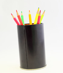 Image showing colored pencils