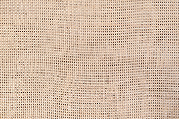 Image showing Texture of coarse woven fabric