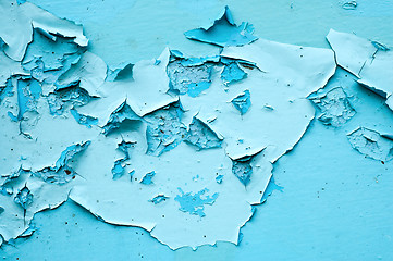 Image showing blue cracked surface