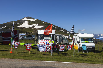 Image showing Caravans of Le Tour de France
