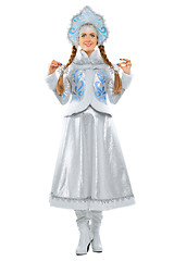 Image showing Pretty snow maiden