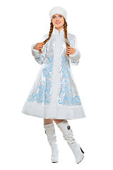 Image showing Young snow maiden