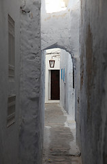 Image showing Door in Tunisian city Hammamet