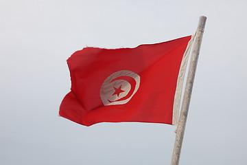 Image showing Flag of Tunisia