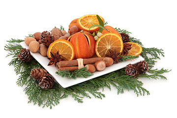 Image showing Christmas Food 