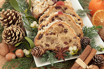 Image showing Stollen Cake