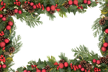 Image showing Christmas Decorative Border