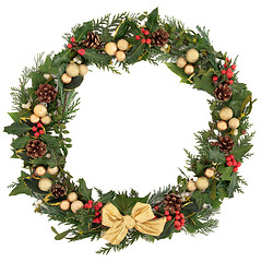 Image showing Festive Wreath