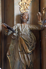 Image showing Statue of apostle St Peter