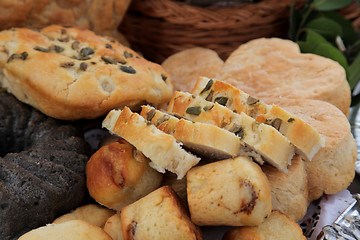 Image showing Variety of bread