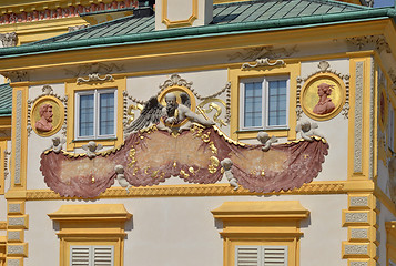 Image showing Baroque Solar Clock