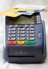 Image showing Credit card terminal