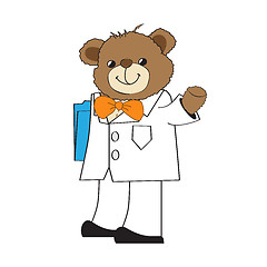 Image showing doctor teddy bear