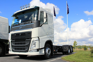 Image showing White New Volvo FH Truck