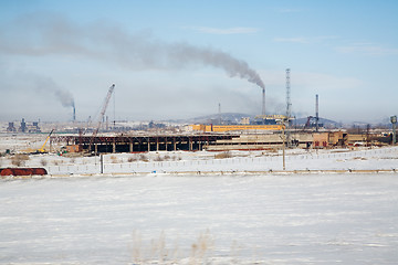 Image showing Industrial landscape