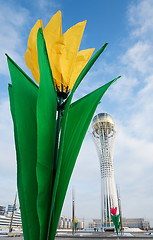 Image showing Artificial decorative flower