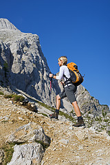 Image showing Hiking