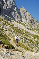 Image showing Hiking