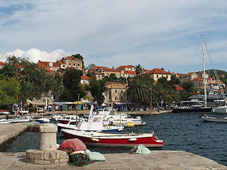 Image showing Cavtat, Croatia, august 2013, old harbor