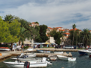 Image showing Cavtat, Croatia, august 2013, old harbor