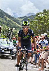 Image showing Andrey Amador Climbing Alpe D'Dhuez