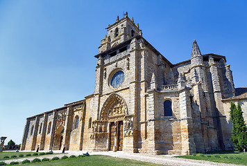 Image showing Iglesia de Santa Maria la Real, Sasamon, Spain